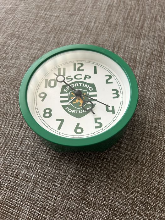 Relogio despertador retro sporting