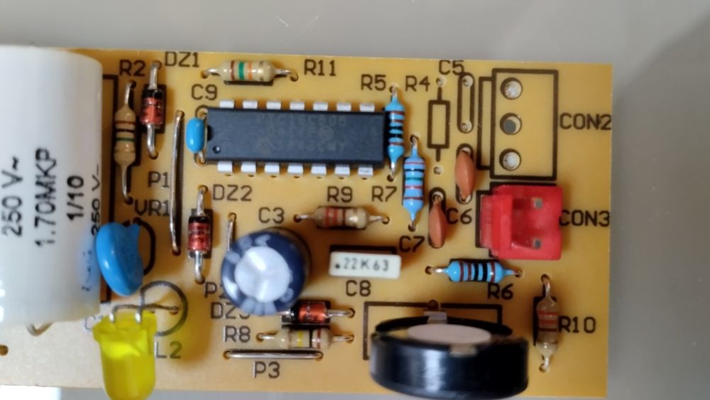 Frigorífico Teka placa electrónica