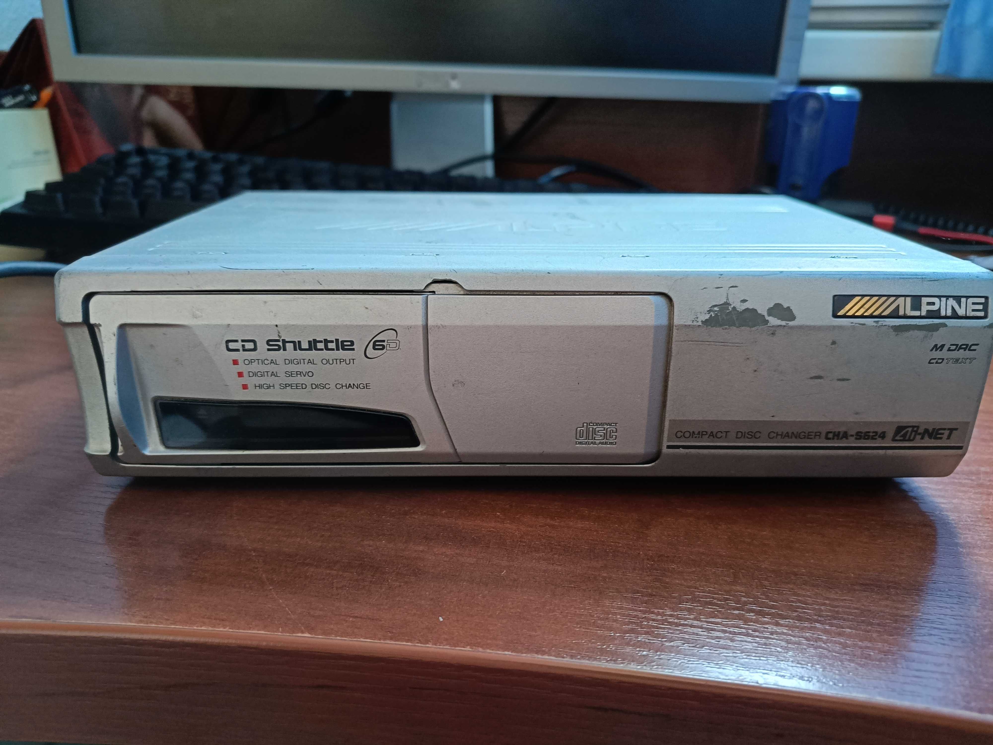 CD чейнджер Alpine CHA-S624 Ai-net Оптика