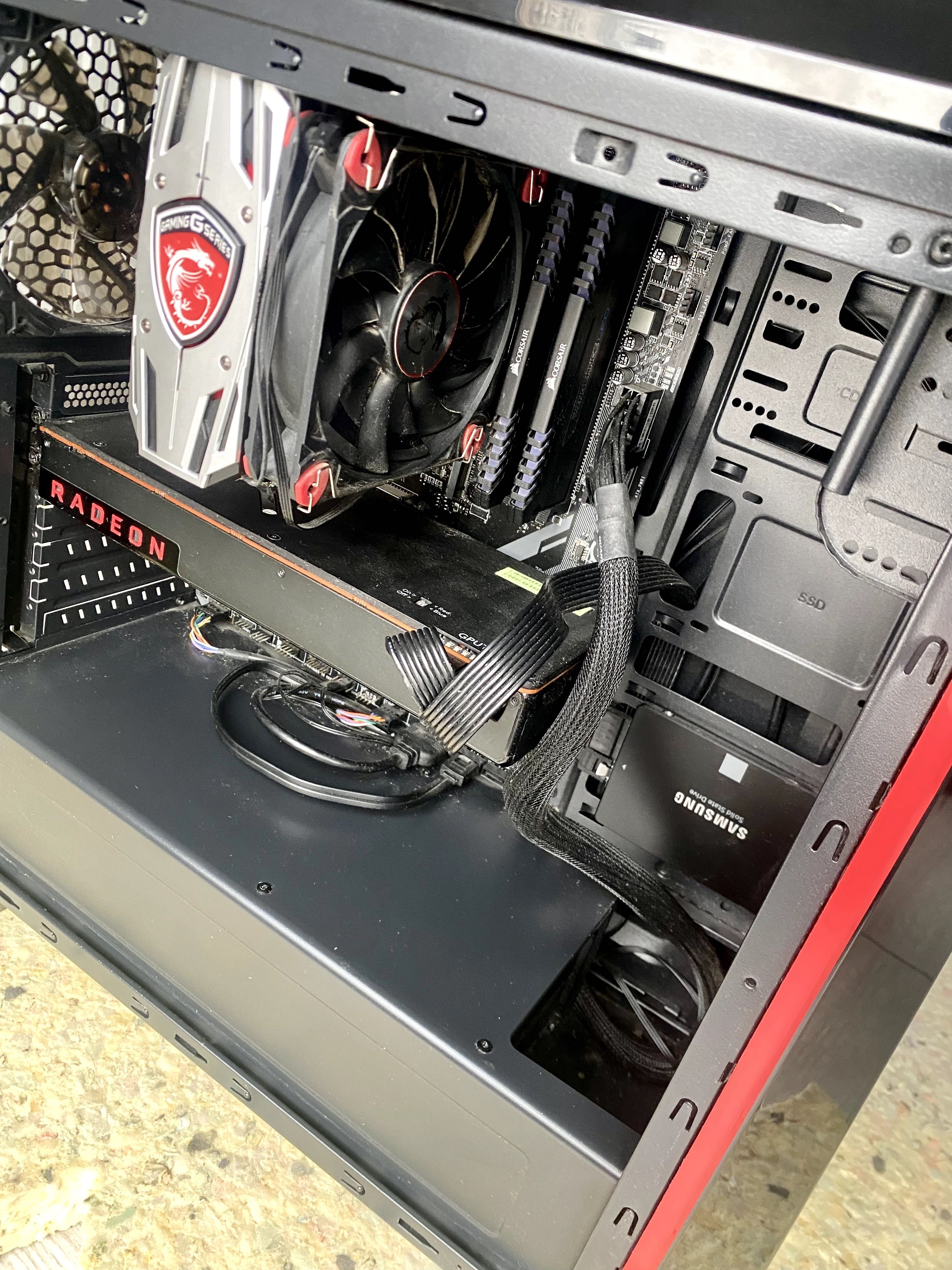 Komputer AMD Ryzen 5 3600X | Vega 64 | 32Gb | 500Gb (Gamingowy Pc)