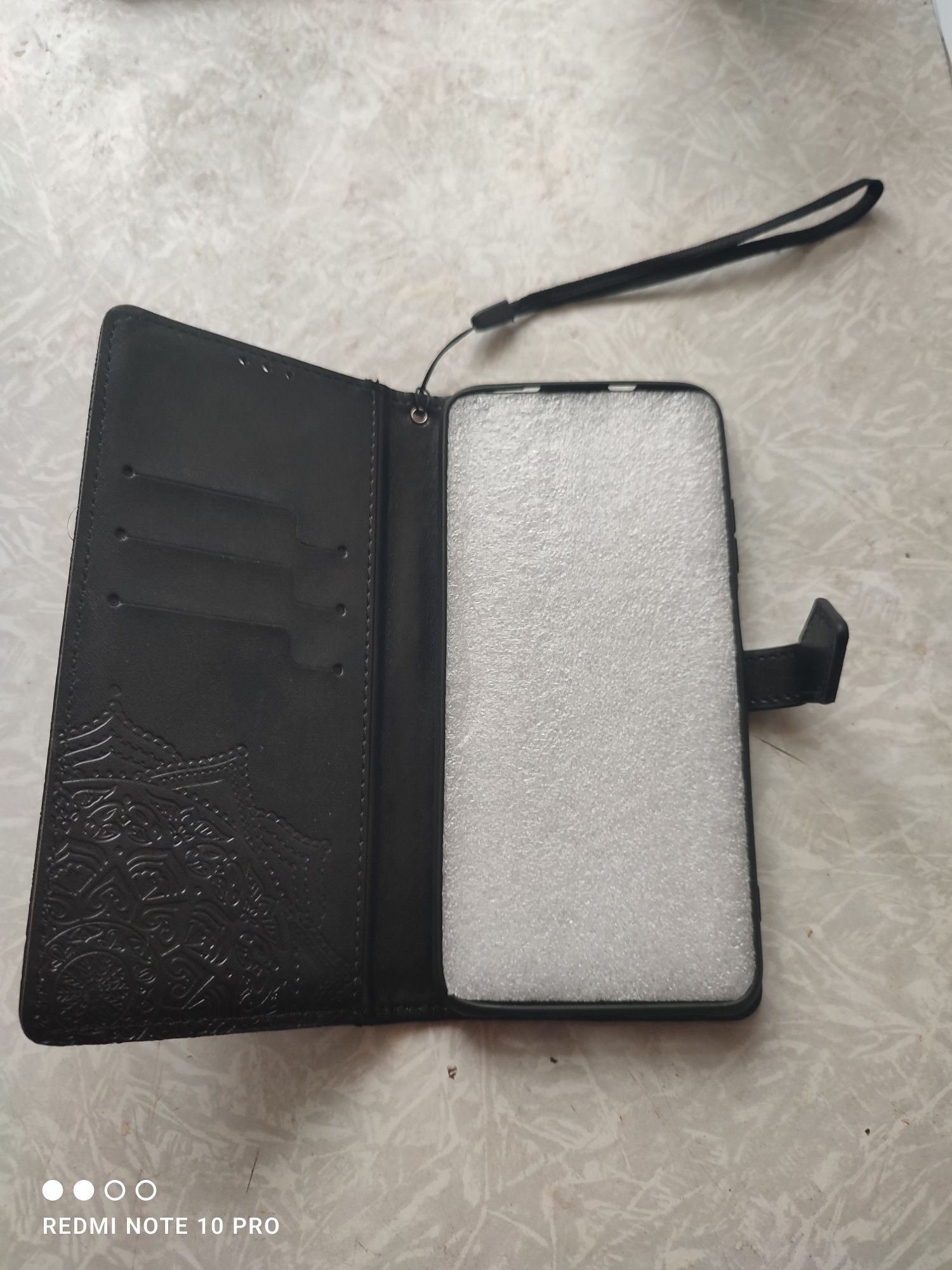 Кожаный чехол(книжка)Art Case с визитницей для Xiaomi Redmi Note10