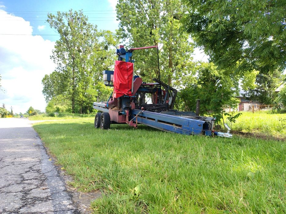 Usługi Tartaczne – Trak Przejazdowy z Pełną Hydrauliką