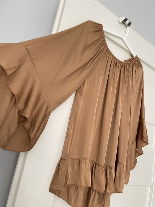 Koszula Lejąca Mihos Jedwabna Jedwab Nowa Włoska Satynowa Elegancka