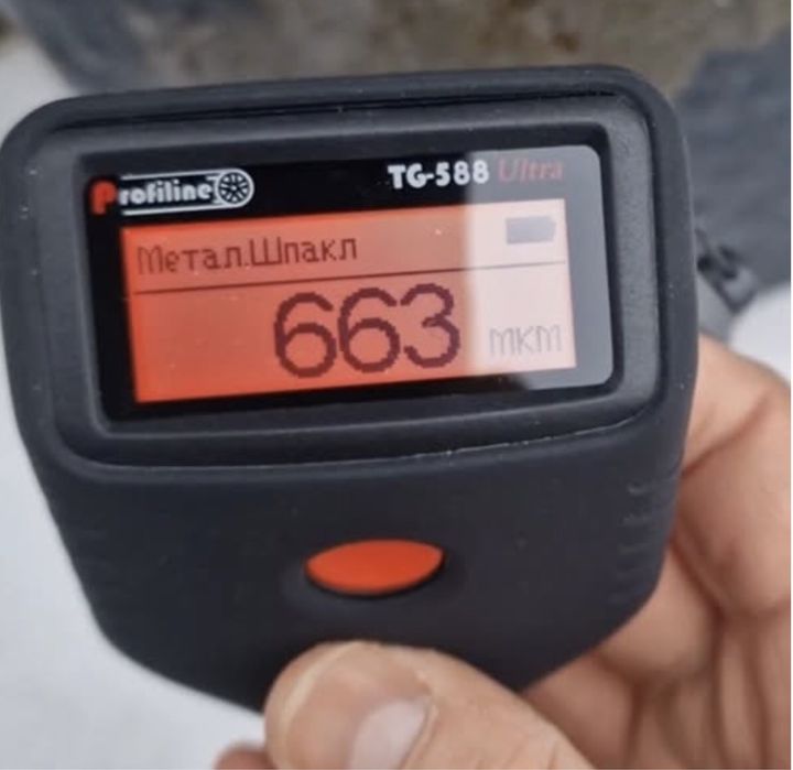 Перевірка ЛФП на автомобілі.Товщиномір