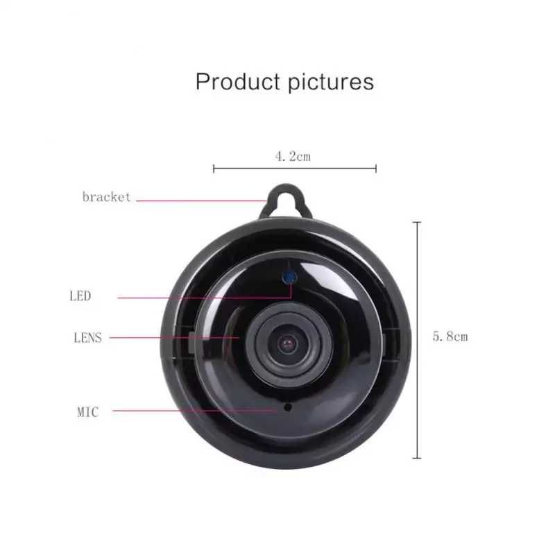 Mini camera IP wireless