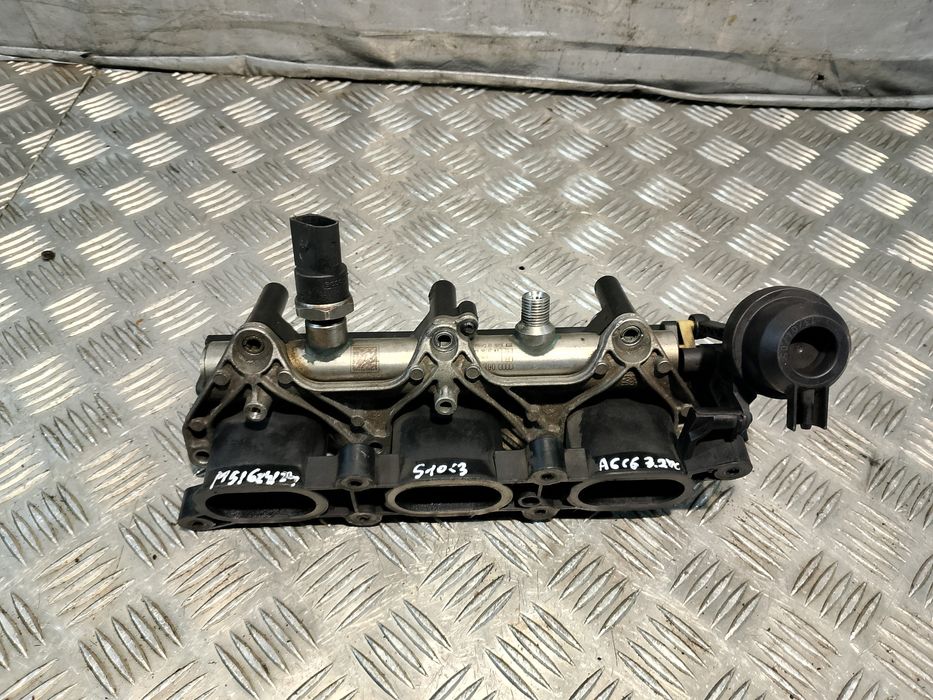 Kolektor Ssący + Listwa Wtryskowa Audi A6 C6 3.2 V6 06E133109H