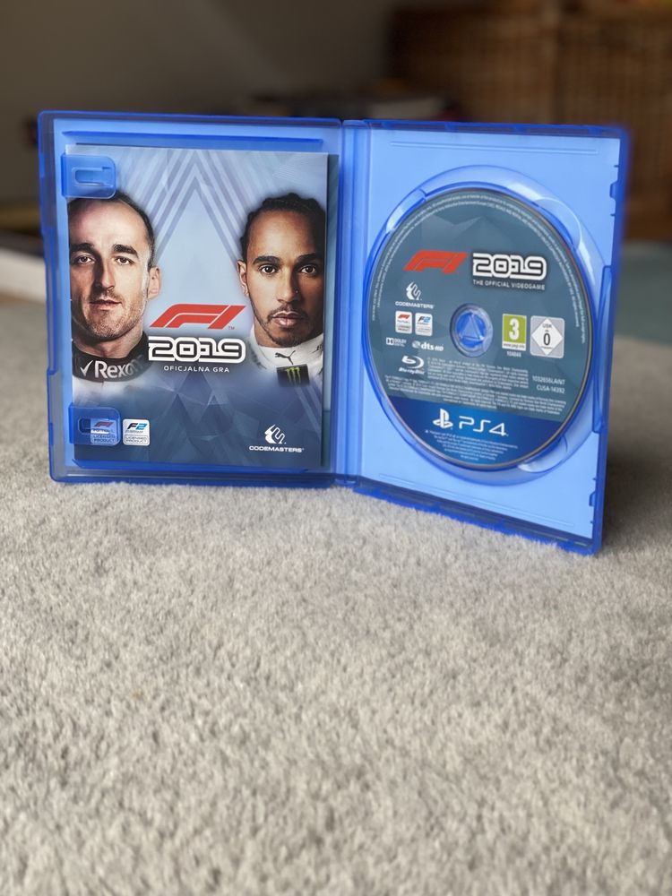 Gra F1 2019 anniversary edition na PS4