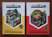 Minecraft - Dwa podręczniki, stan jak nowy