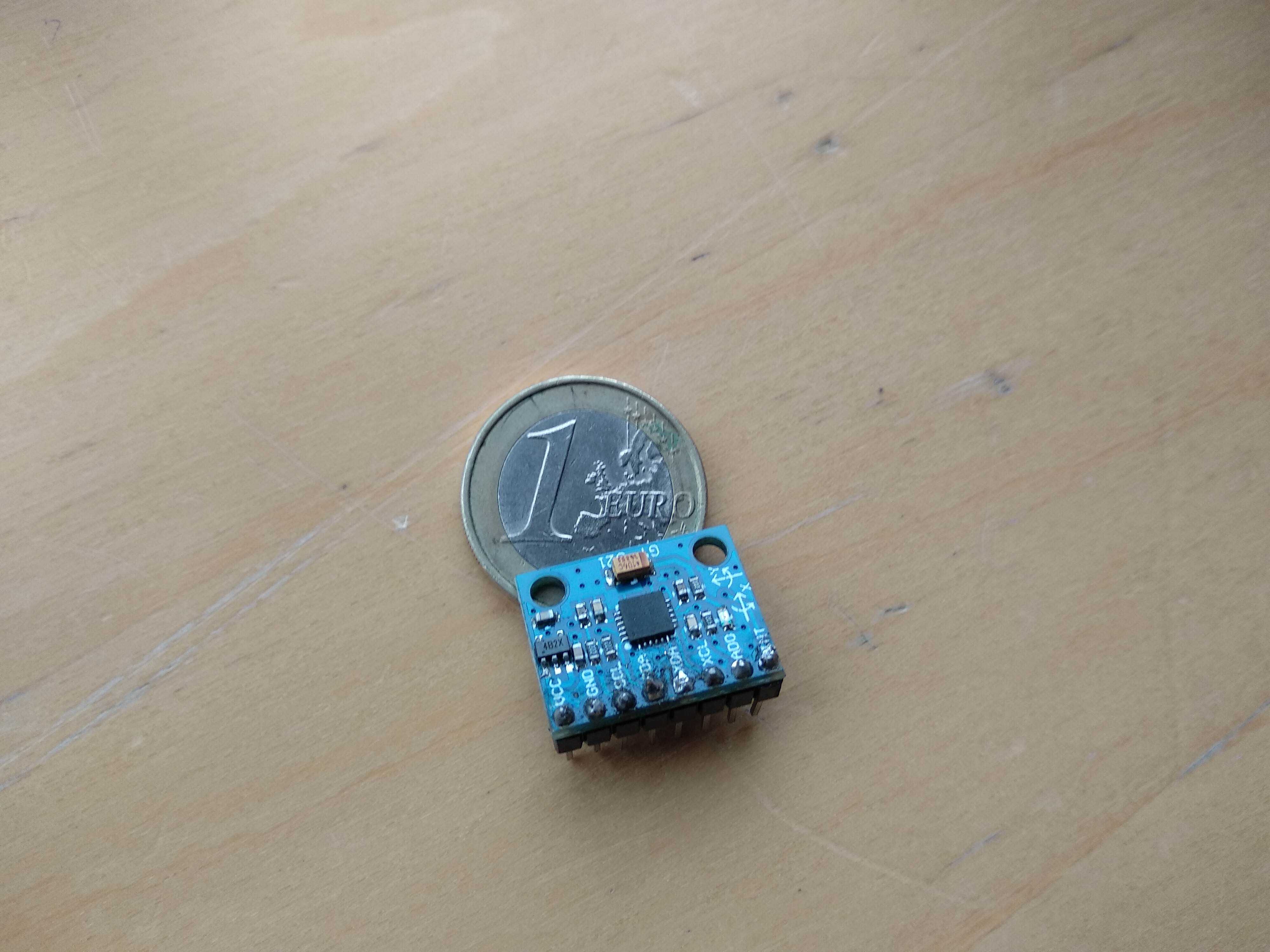 MPU 6050 giroscopio acelarómetro arduino