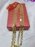 Piękny złoty łańcuszek splot Gucci, złoto 585, długość 55 cm