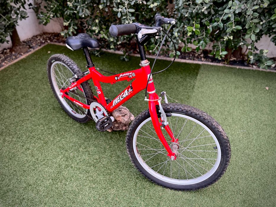 BICICLETA Vermelha : Criança 6 a 9 Anos :  Roda 20''