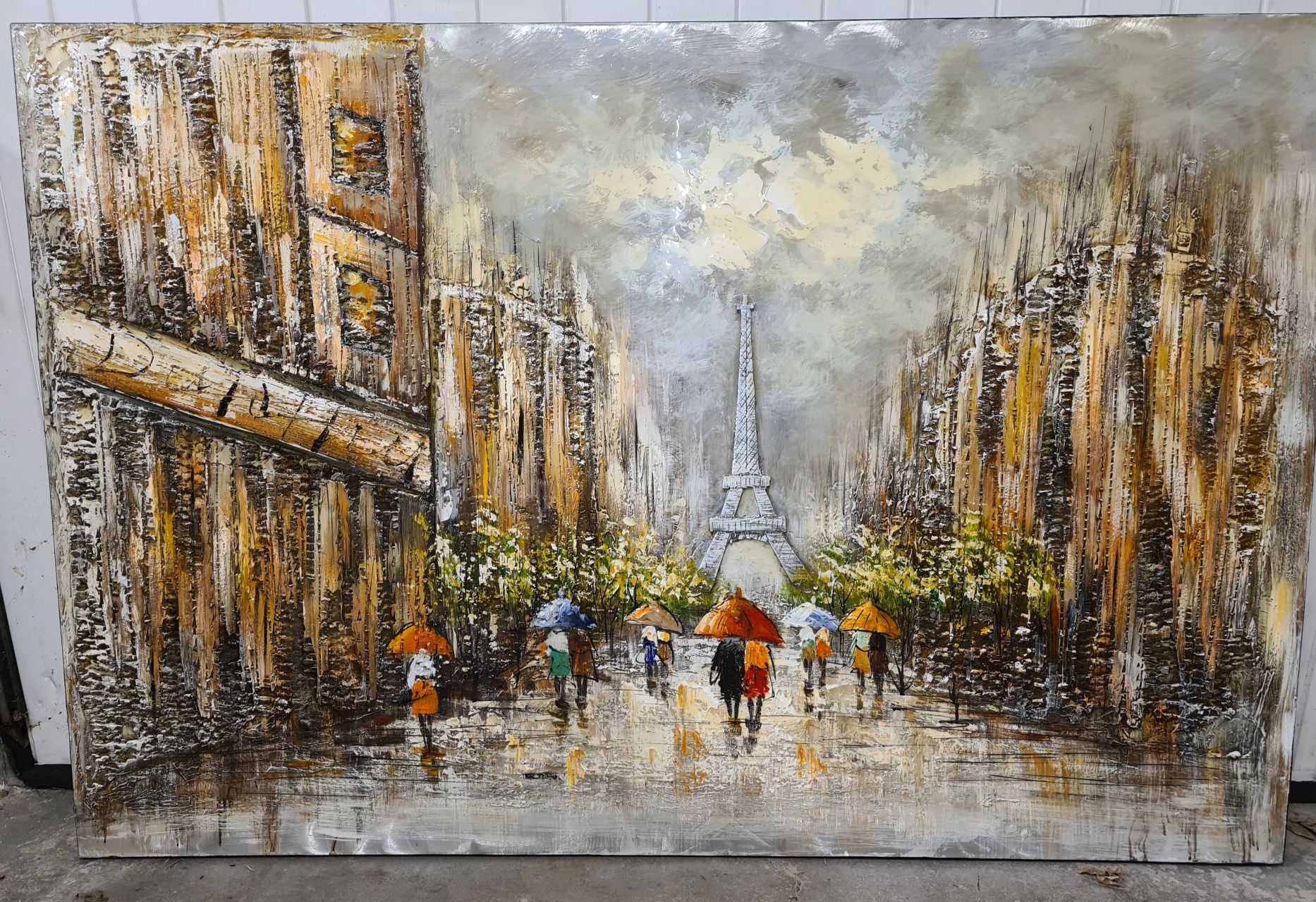 Obraz na płótnie Paryska Ulica