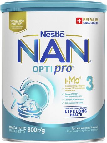 СКИДКА!! Nan Opti Pro 3 800г детское питание