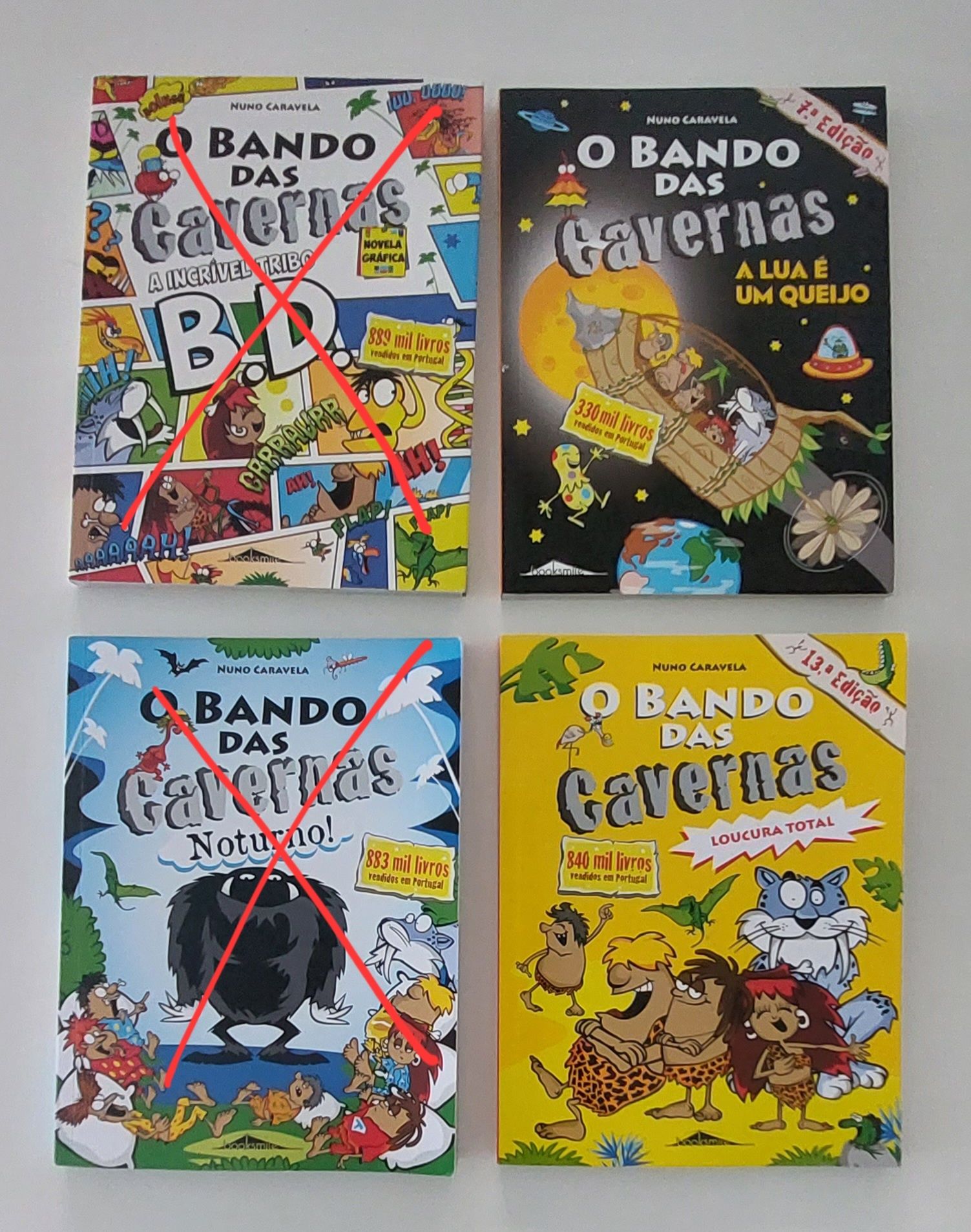 Livros Bando das Cavernas