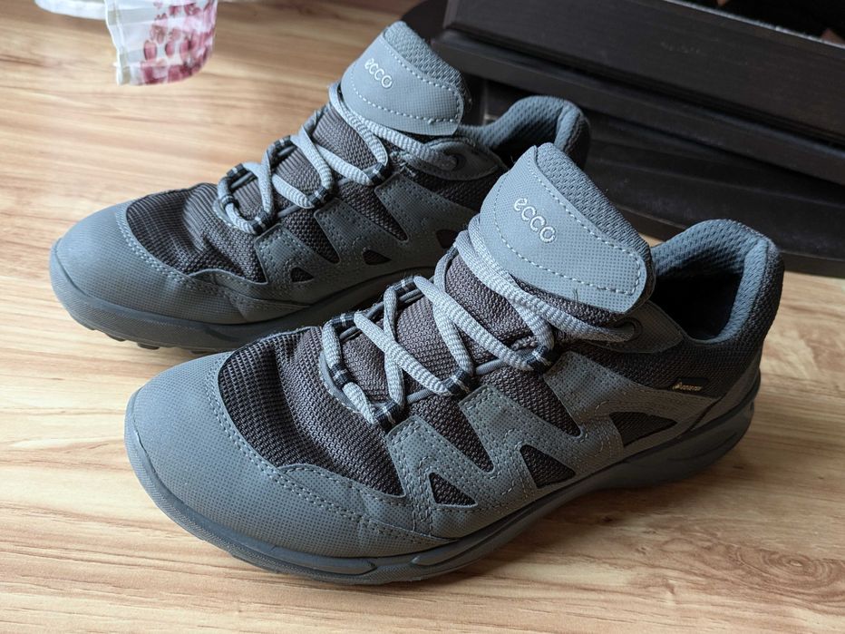 Buty trekkingowe Ecco Damskie Gore Tex wodoodporne ciemnoszare r.37