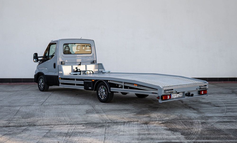 -10% ! ! Wynajem wypożycz Autolaweta laweta Iveco Daily Automat kat. B