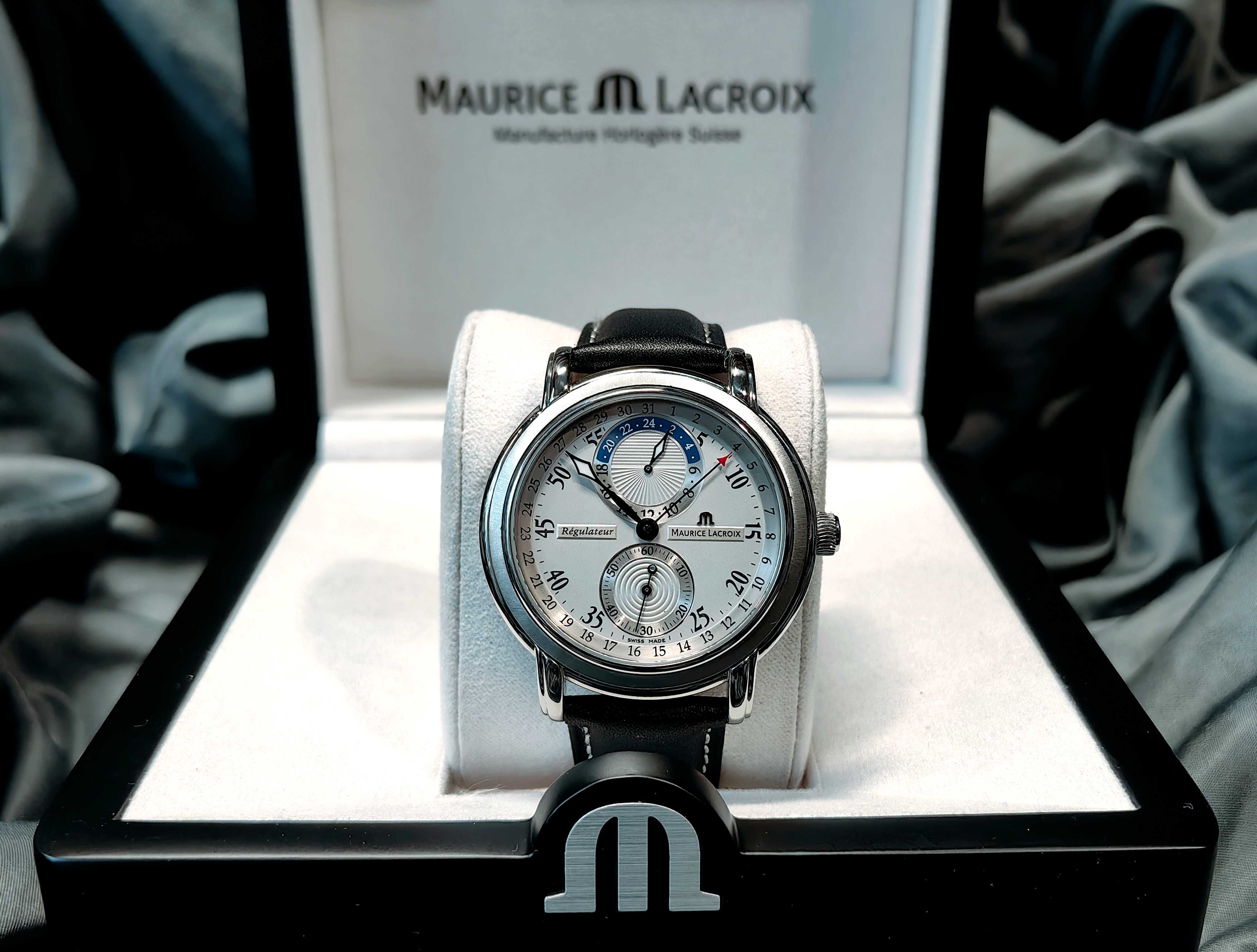 Zegarek Maurice Lacroix Masterpiece Regulator Automatic 42 mm Komplet