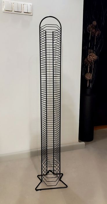 Metalowy stojak na 69 płyt CD IKEA