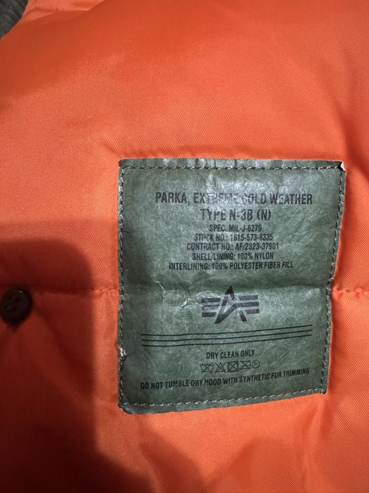 Kurtka Alpha Industries N3B  - Sage Green