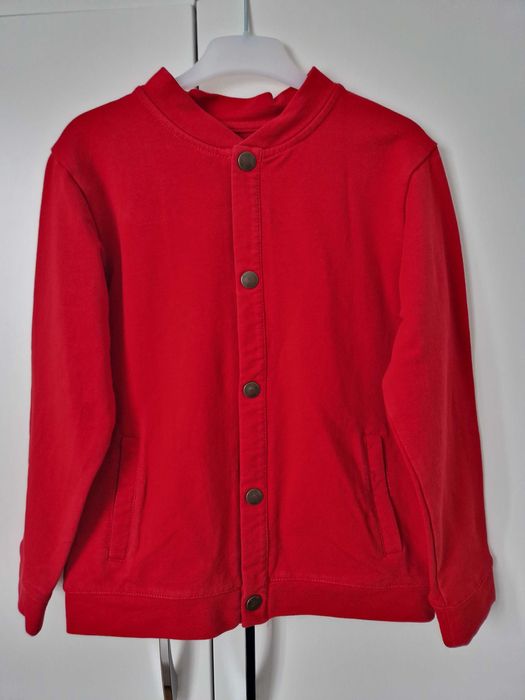Bluza my basic czerwona 122-128