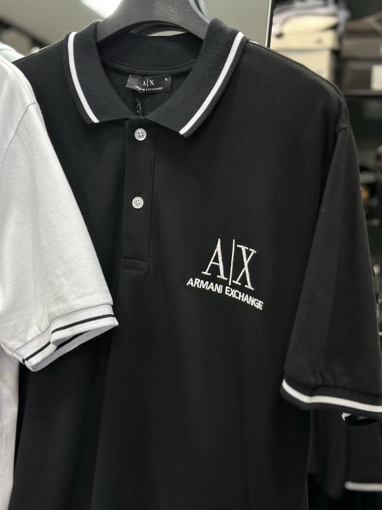 Поло теніска Armani Exchange AX