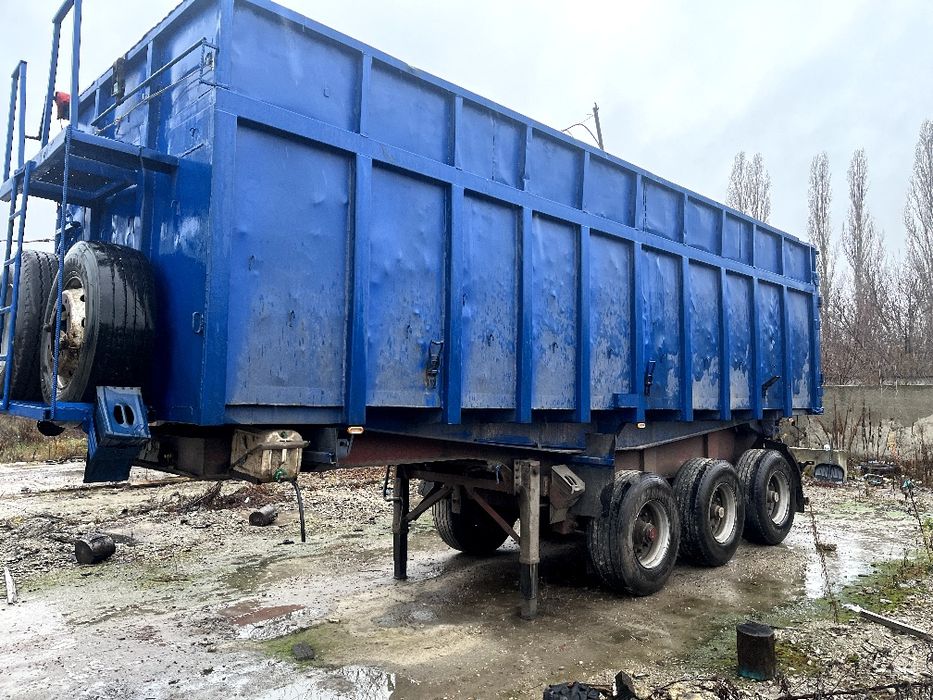 Напівпричіп самоскид, полуприцеп самосвал