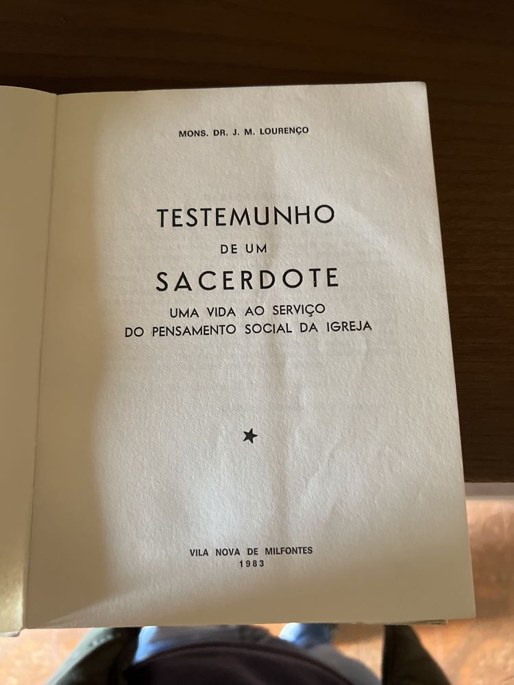 Testemunho de um Sacerdote