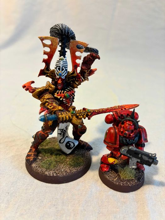 Warhammer 40k 3edycja Eldar Avatar of khain, pomalowany