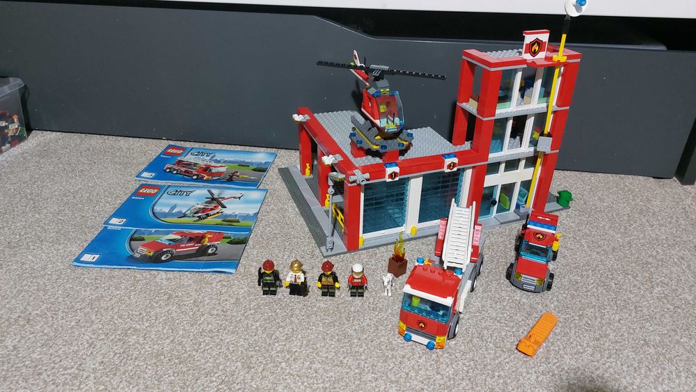 LEGO 60004 City Remiza strażacka