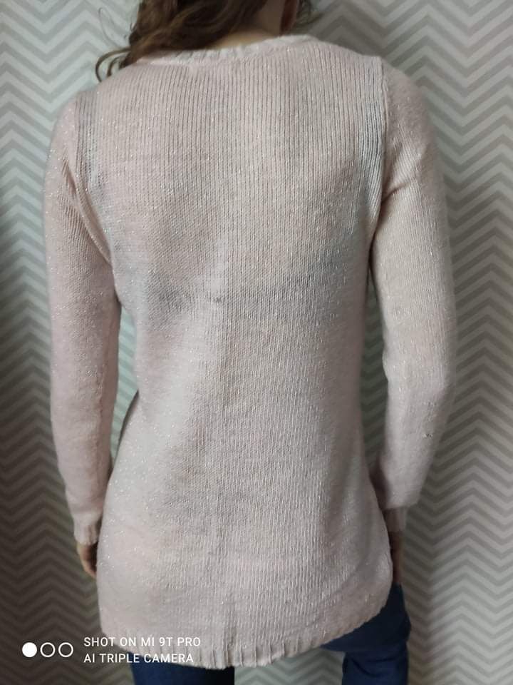 Długi sweterek H&M r. S