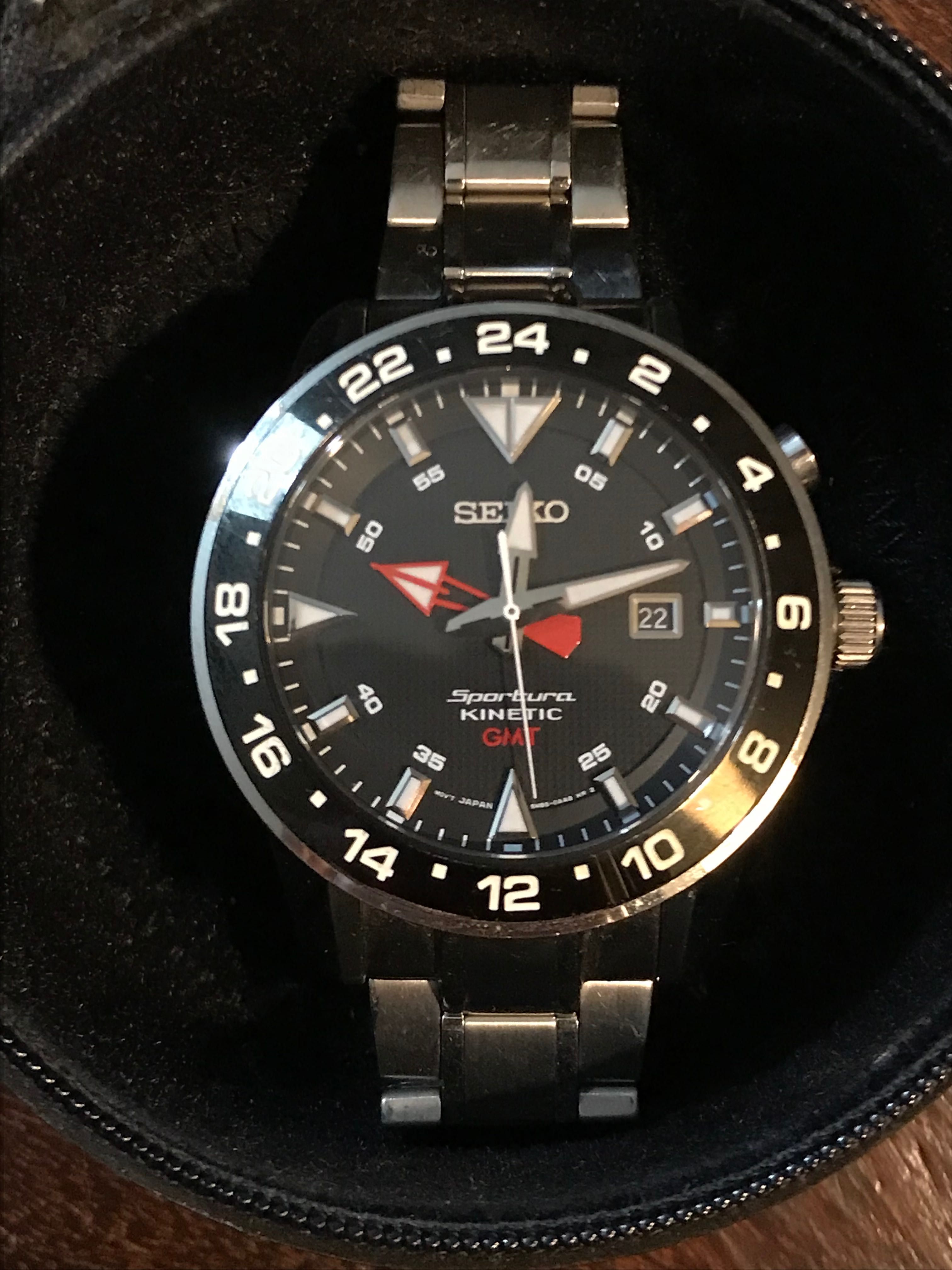 SEIKO Sportura Kinetic GMS