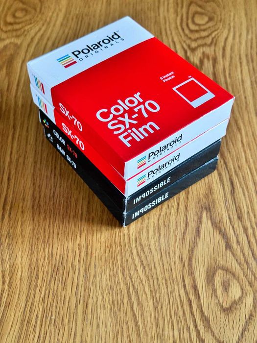 Wkład Polaroid SX-70 Film 1-opakowanie (8 zdjęć) kolor