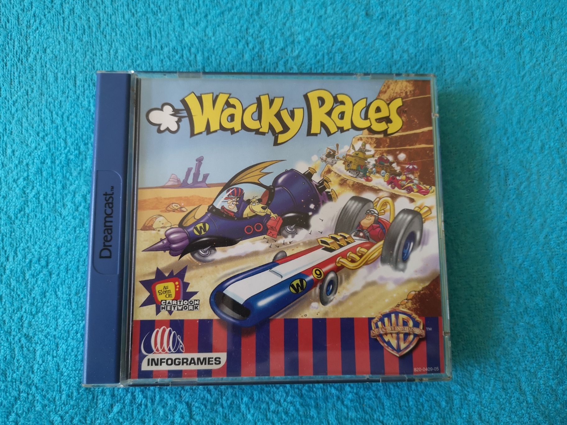 Sega Dreamcast gra Wacky Races PAL. Angielski
