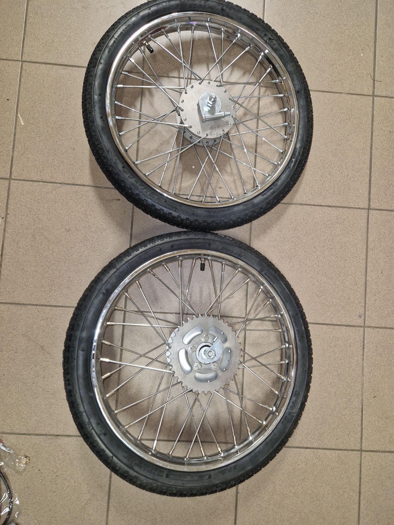 Odnowione kola kpl r19" Romet komar wycentrowane pl