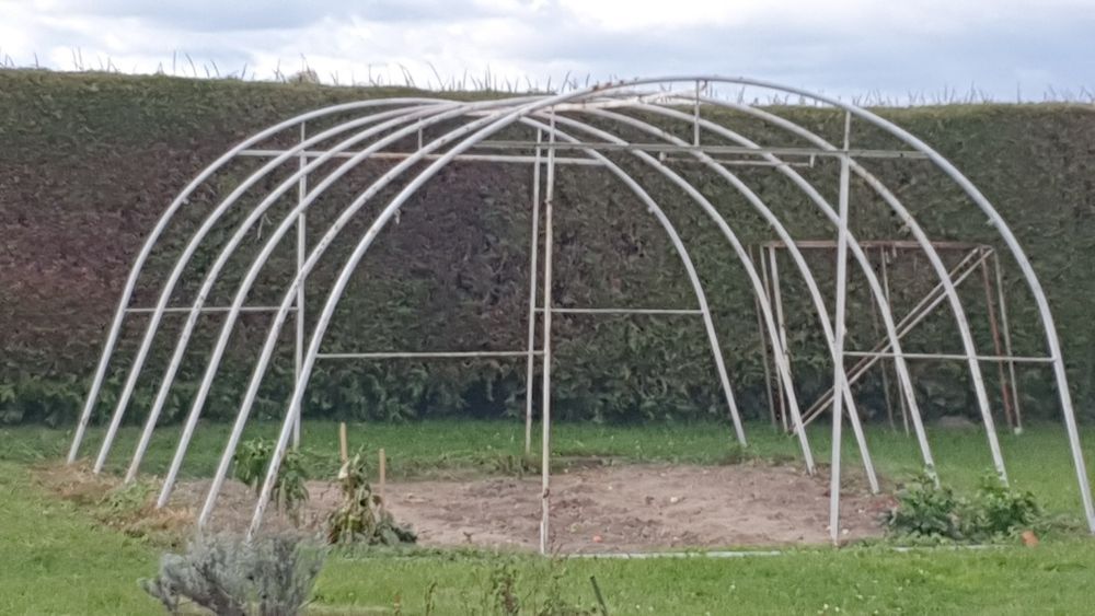 Konstrukcja stalowa do tunelu foliowego