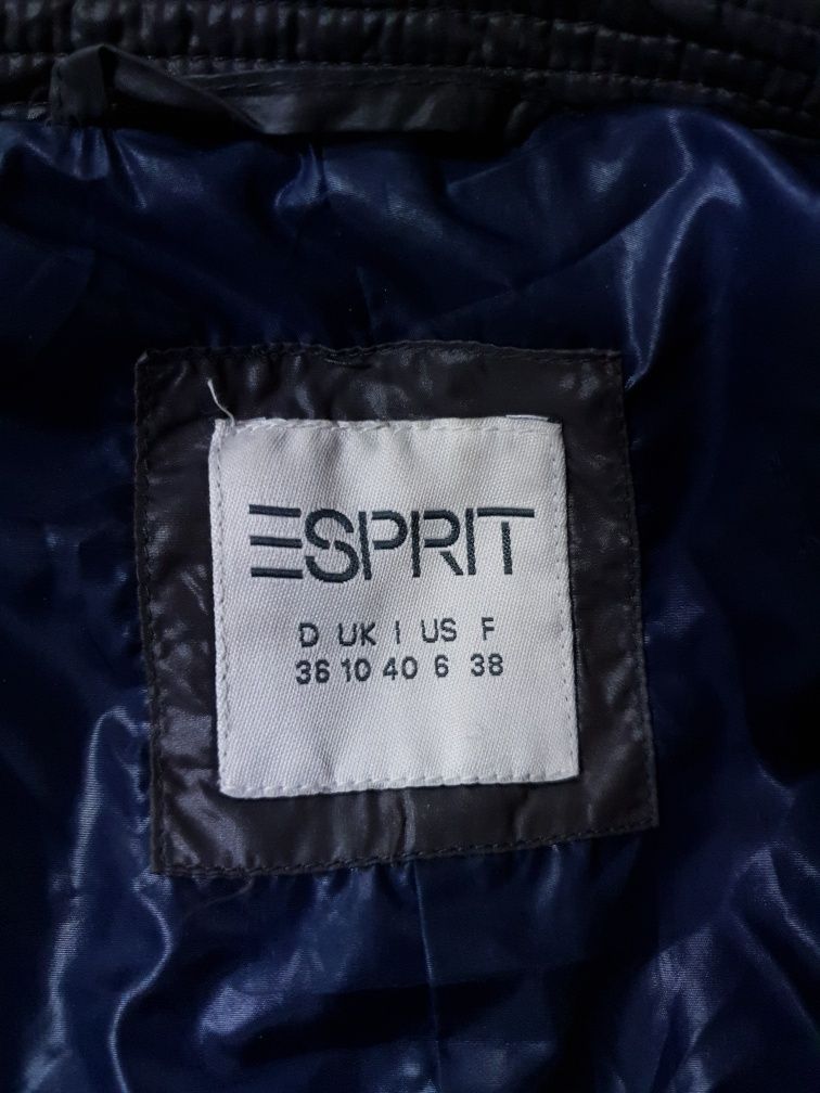 Esprit r 38/40 puchowy płaszczyk damski kurtka