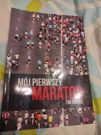Książka o bieganiu .Mój pierwszy maraton .