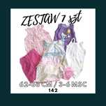 BEZ WAD Letni zestaw dla dziewczynki 3-6 miesięcy 62-68 cm #142