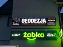 Kaseton reklamowy LeD 300x50cm reklama świetlna neon szyld dibond