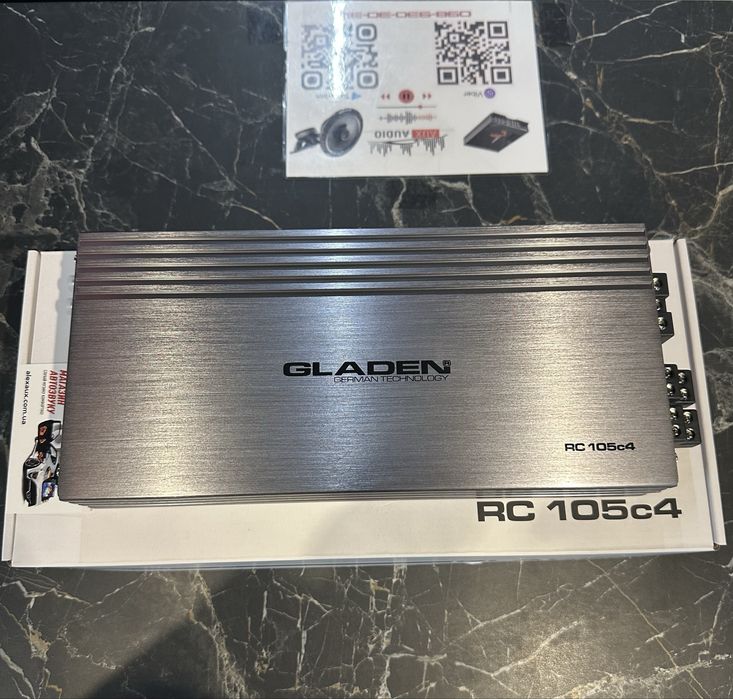 4-канальний підсилювач GLADEN RC 105C4