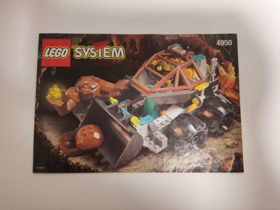 Lego Rock Raiders 4950 Loader Dozer z pudełkiem