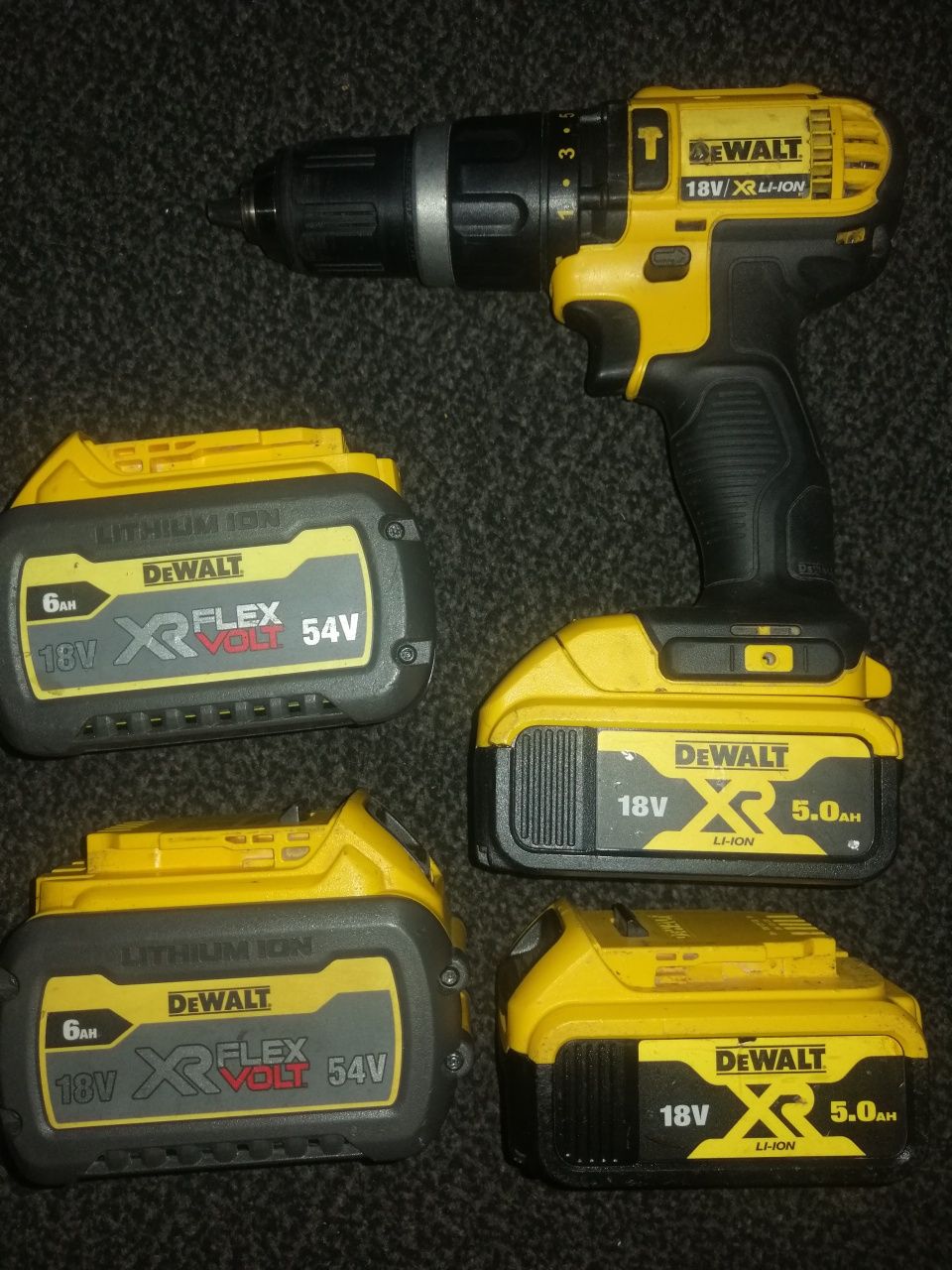 Zestaw dewalt 18v xr flex volt 54v