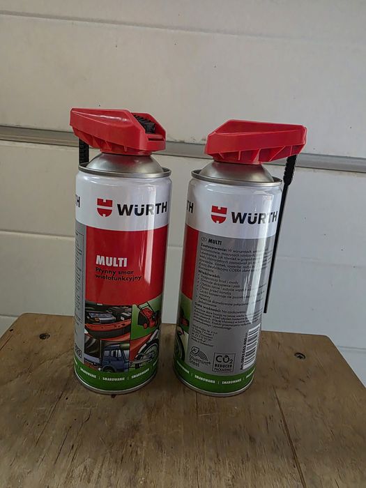 Płynny smar marki Wurth