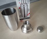 Shaker do koktajli 3 częściowy z książką