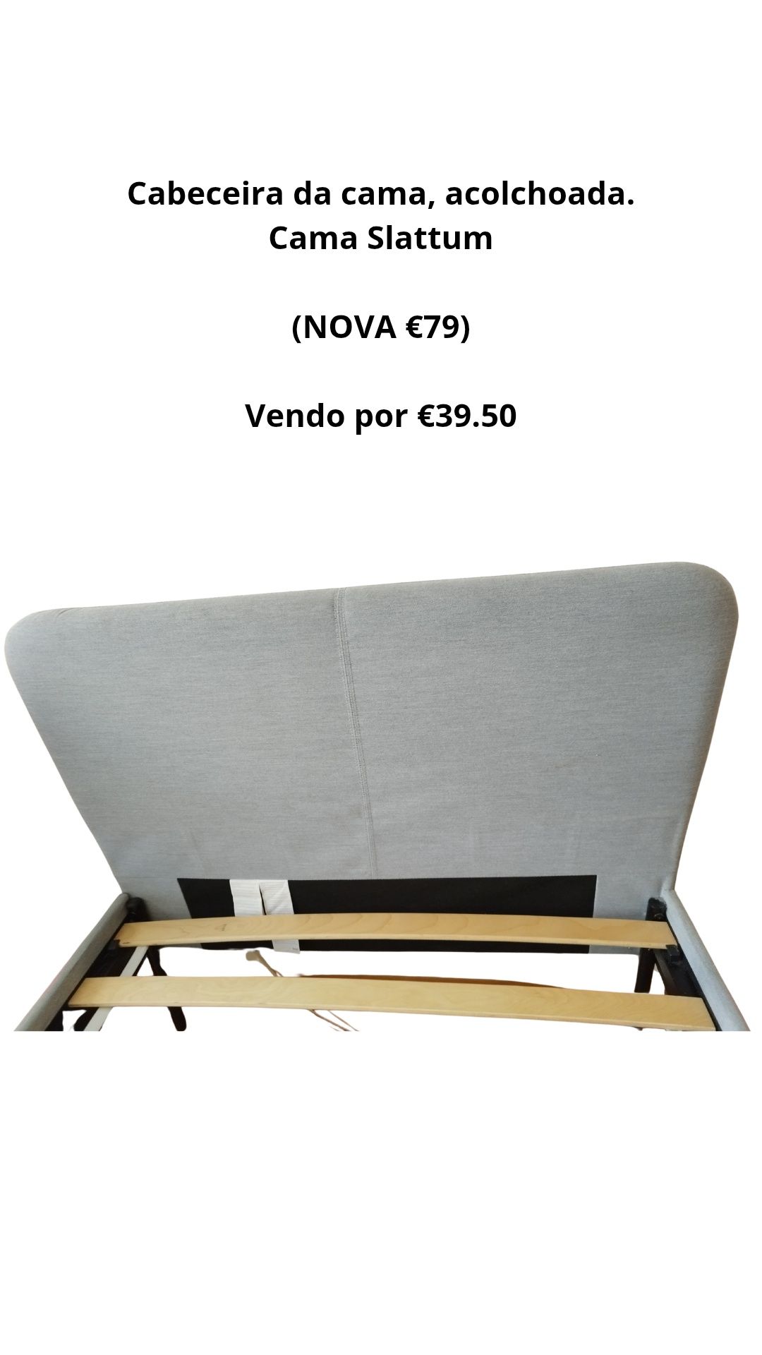 ULTIMA BAIXA DE PREÇO Cama 90x200 com estrado,colchao