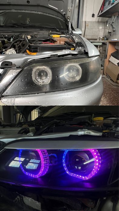 Ремонт фар, тюнинг, Покращення світла 300%