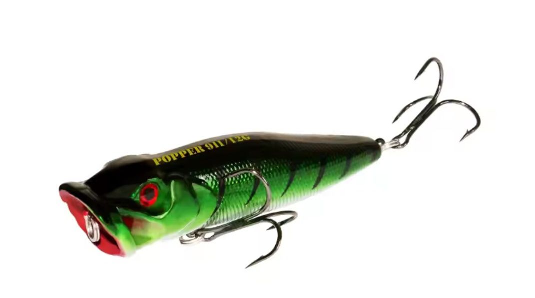 Przynęta Popper Flopper Wobler 12,5g - zielony