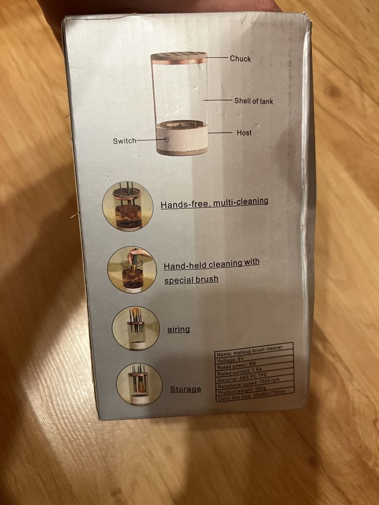 Myjka elektryczna do pędzli gąbek