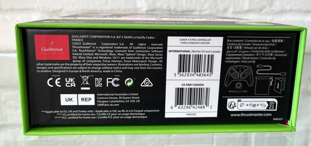 Pad Thrustmaster XBOX eSwap XR PRO Forza Horizon 5 Edition (NOWE, GW)