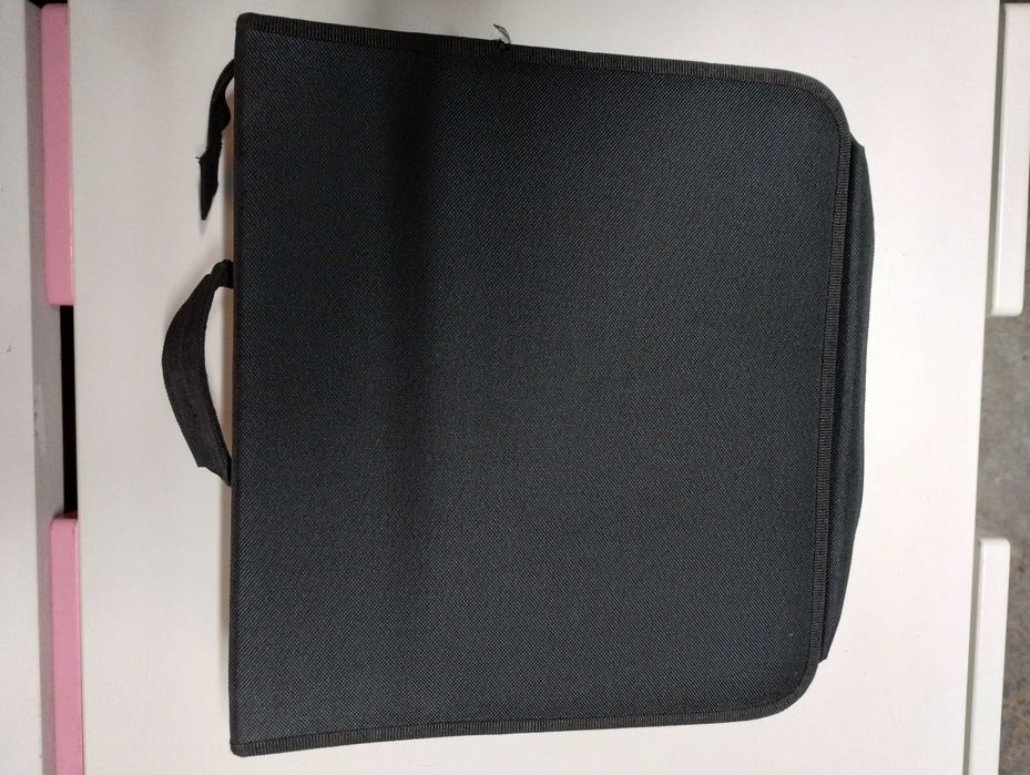 Mala de Armazenamento para CDs/DVDs — com fecho e alça